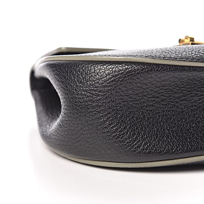 Chloe Grained Calfskin Lambskin Mini Drew Shoulder Bag Black 9 of 10