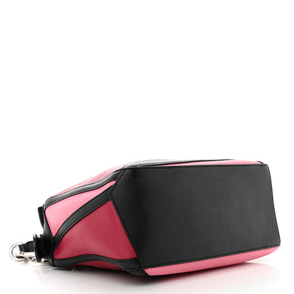 Loewe Calfskin Small Graphic Puzzle Bag Raspberry Wild Rose 4 of 12