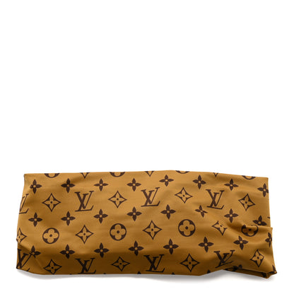 Louis Vuitton Silk Monogram Headband Brown 3 of 3