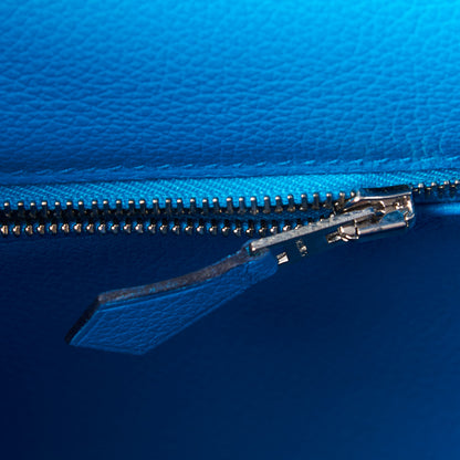 Hermes Evercolor Kelly Retourne 28 Bleu Frida 15 of 35
