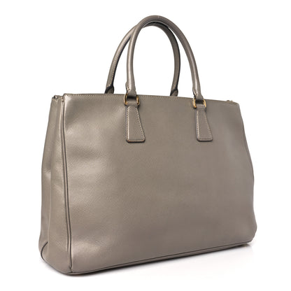 Prada Saffiano Medium Galleria Double Zip Tote Argilla 3 of 9
