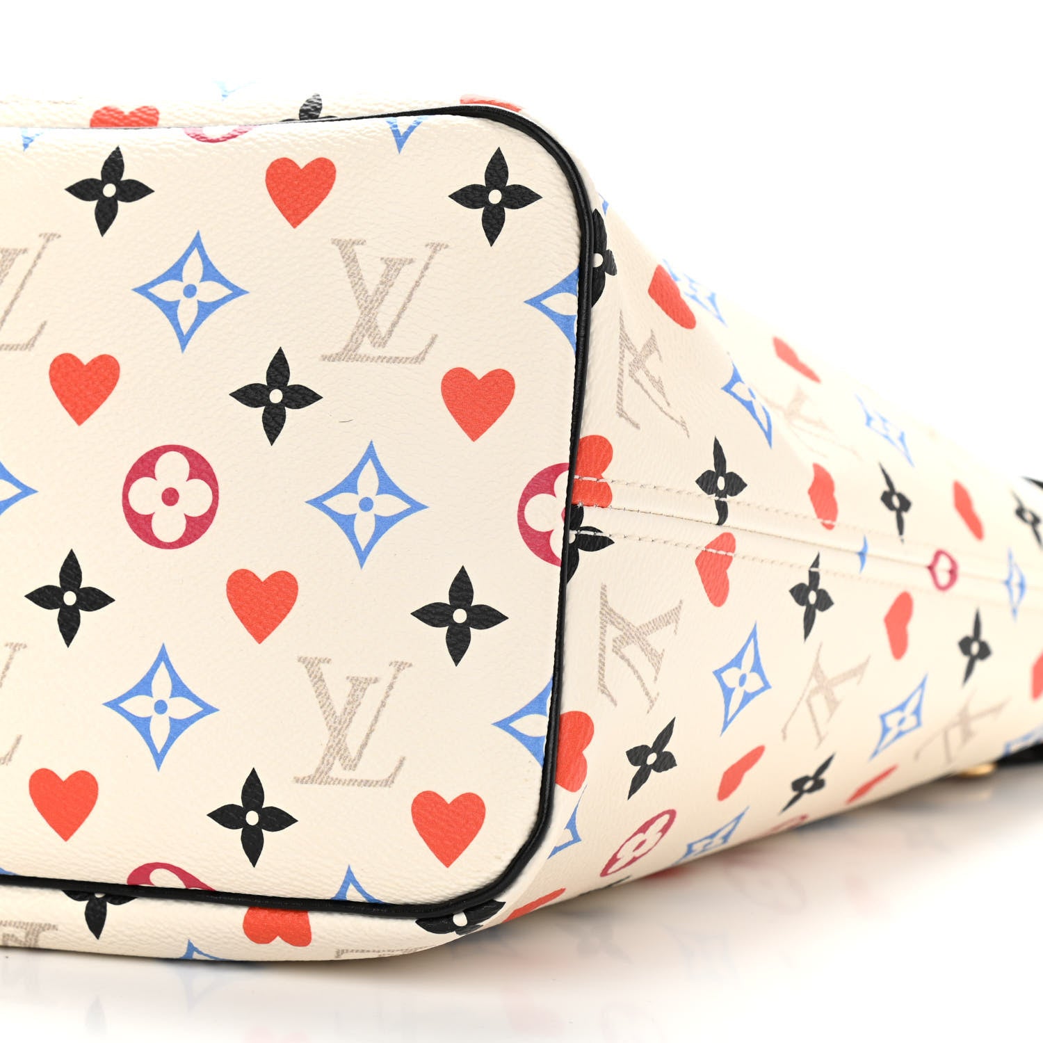 Louis Vuitton Game On Neverfull MM White 10 of 12