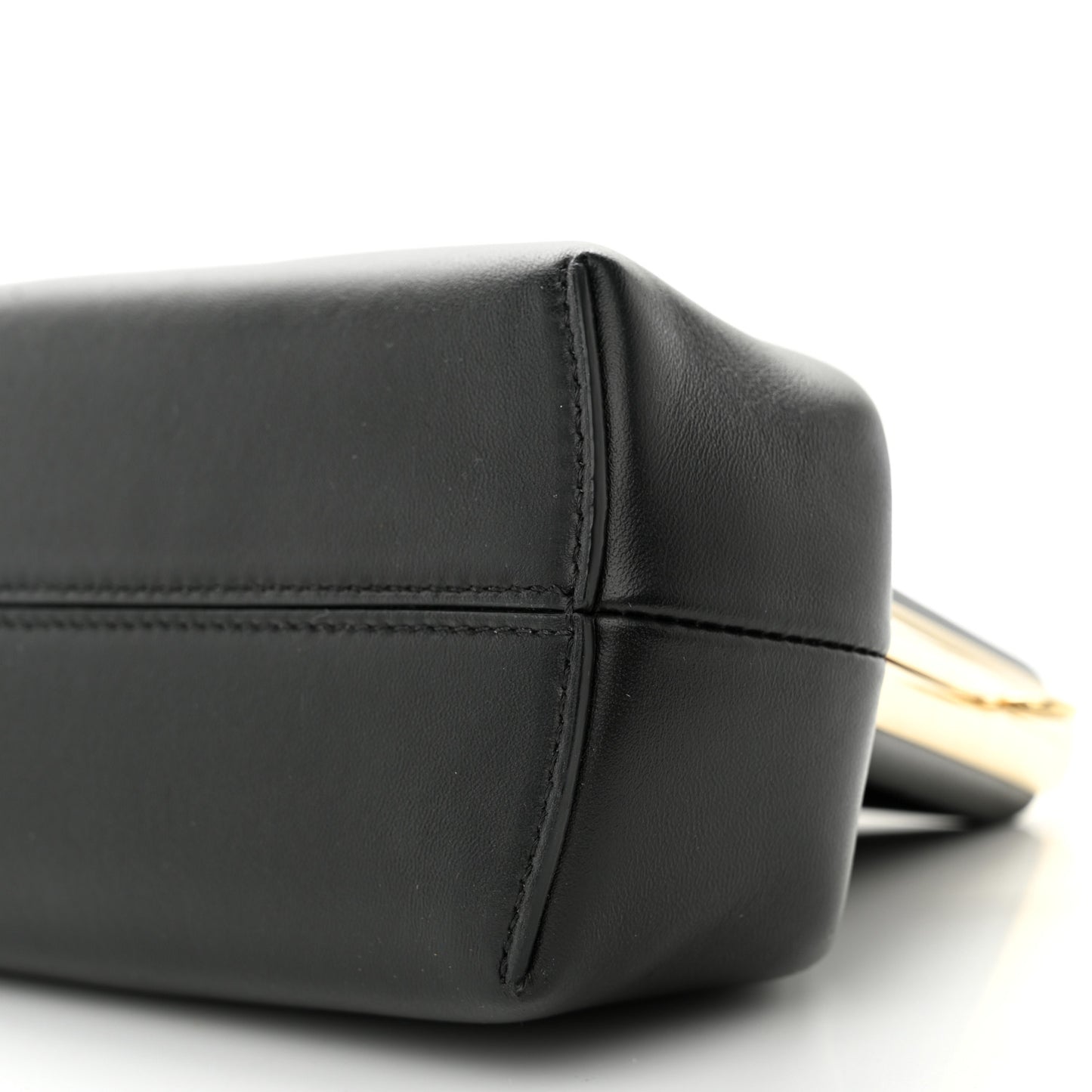 Shiny Nappa Small Fendi First Black