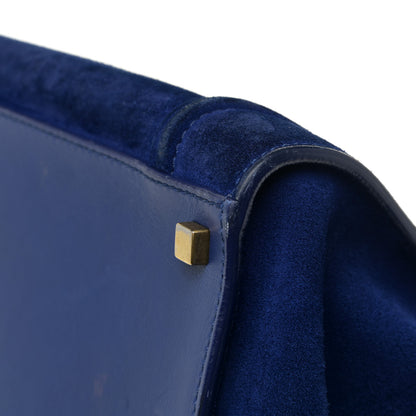 Celine Suede Medium Phantom Luggage Royal Blue 9 of 32