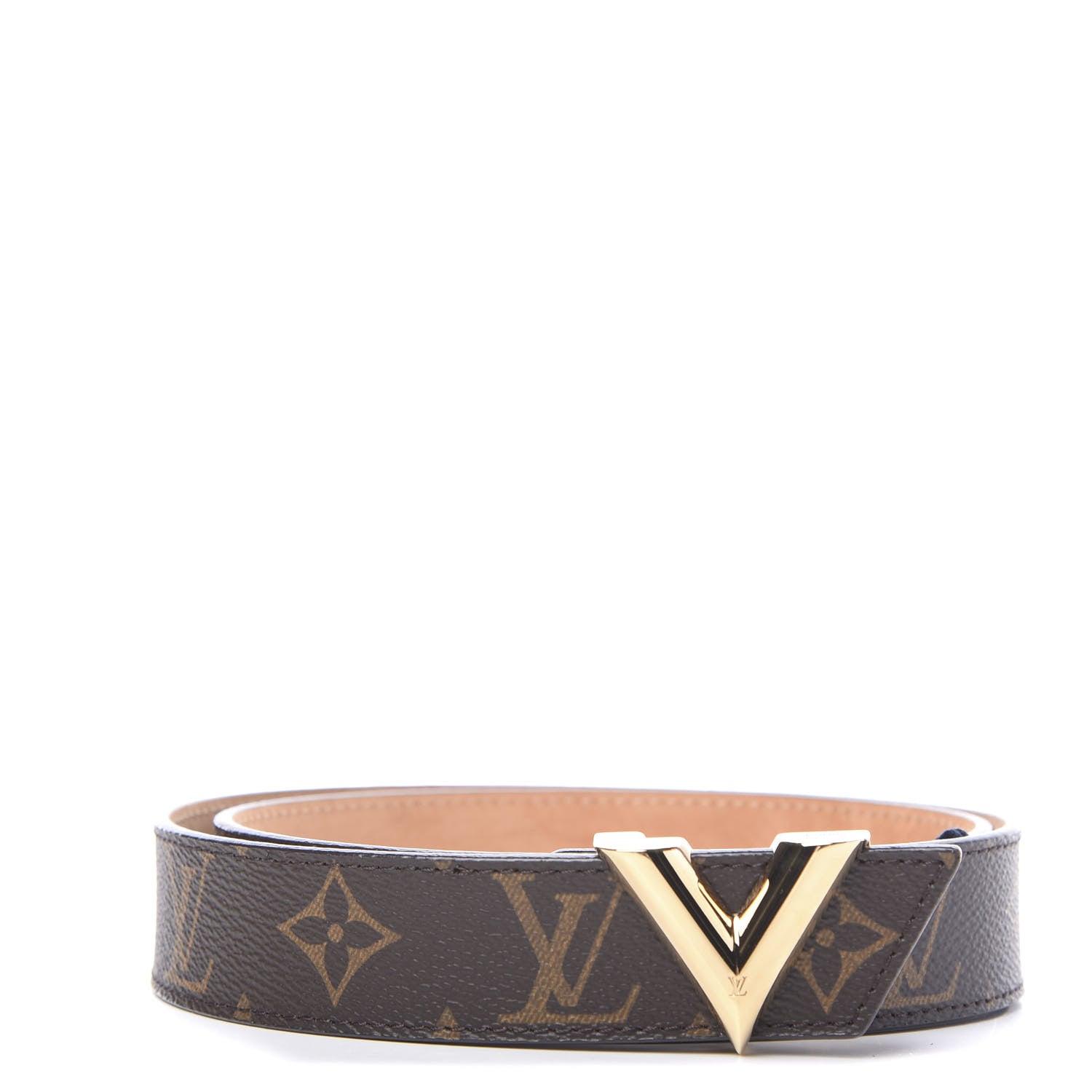 Louis Vuitton Monogram Essential V Belt 80 32 1 of 7