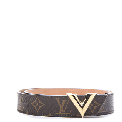 Louis Vuitton Monogram Essential V Belt 80 32 1 of 7