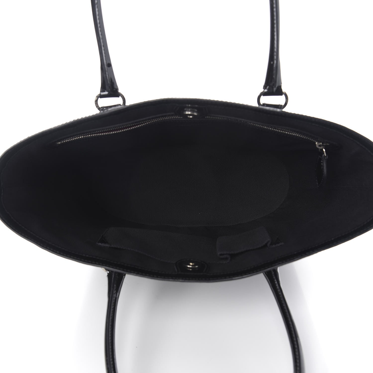 Christian Dior Patent Ultimate Tote Black 5 of 12