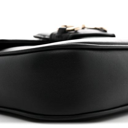 Gucci Arabella Calfskin Horsebit 1955 Shoulder Bag Black 9 of 11
