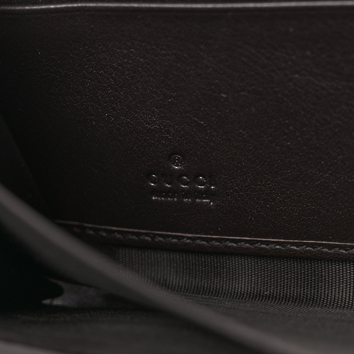 Gucci Monogram Margaux Calfskin Sukey Zip Around Wallet Beige Ebony Cocoa 6 of 7