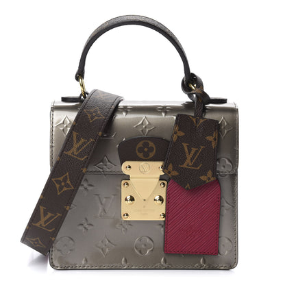 Louis Vuitton Vernis Epi Monogram Spring Street Bitume Metallise 1 of 11