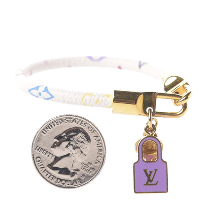 Louis Vuitton Monogram Multicolor Luck It Bracelet 17 White 2 of 6