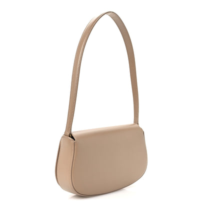 Saint Laurent Box Calfskin Mini Voltaire Shoulder Bag Dark Cork 3 of 12