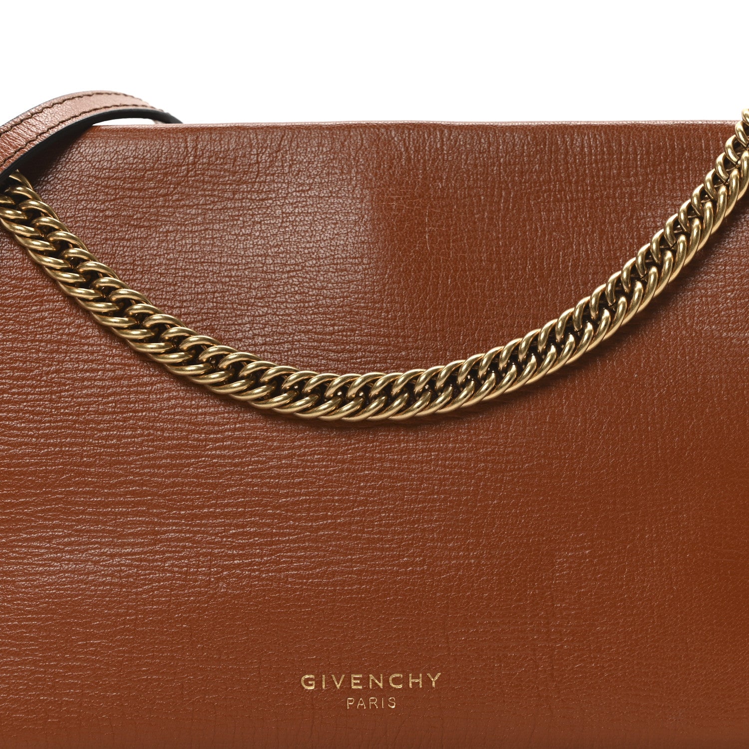 Givenchy Goatskin Suede Cross 3 Crossbody Bag Chestnut 8 of 10