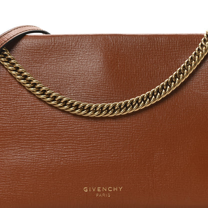 Givenchy Goatskin Suede Cross 3 Crossbody Bag Chestnut 8 of 10
