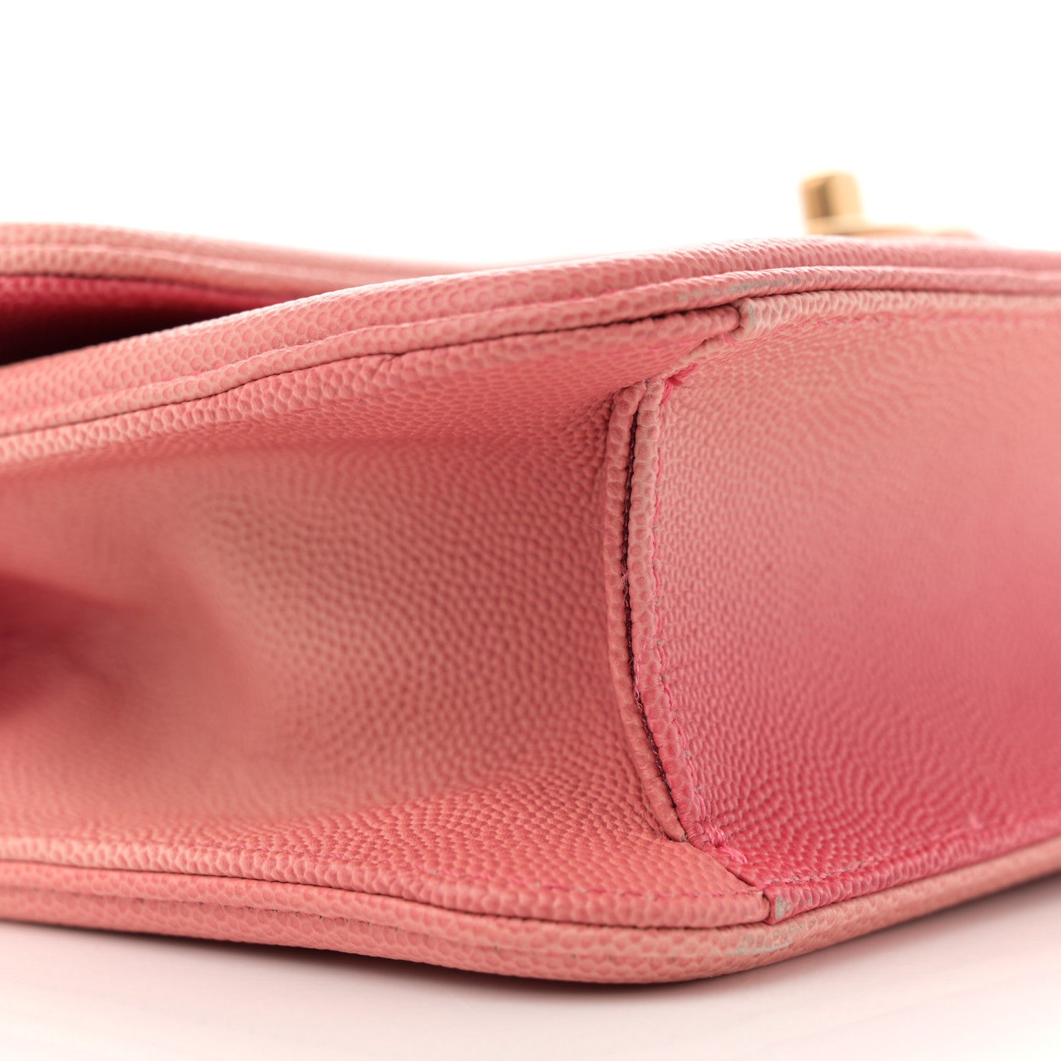 Chanel Caviar Quilted Small Sunset On The Sea Flap Coral 9 of 10