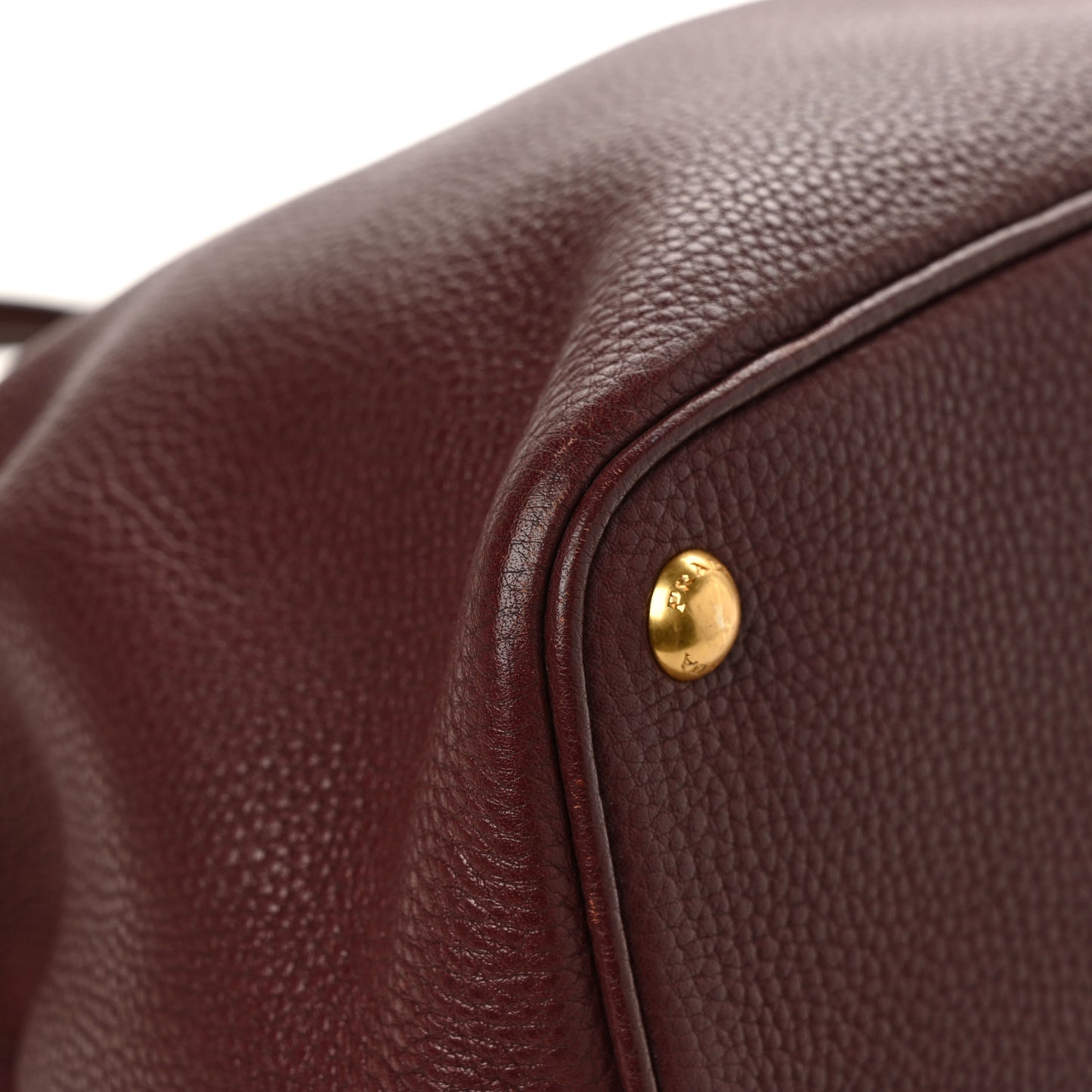 Vitello Daino Tote Granato