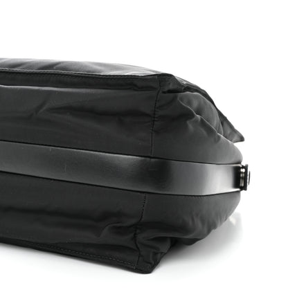 Prada Tessuto Nylon Front Pocket Messenger Bag Black 11 of 12