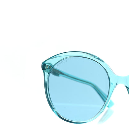 Gucci Acetate Sunglasses GG0257S Blue 5 of 8