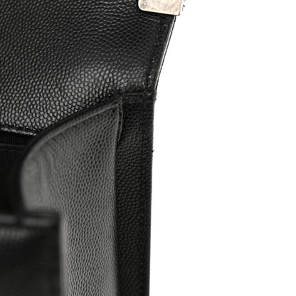 Chanel Caviar Quilted Medium Boy Flap Black 11 of 14