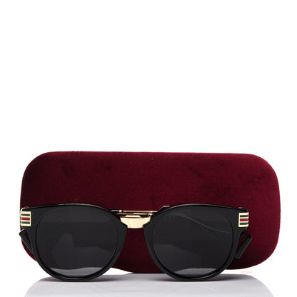 Gucci Acetate Web Sunglasses GG0586S Black 9 of 9