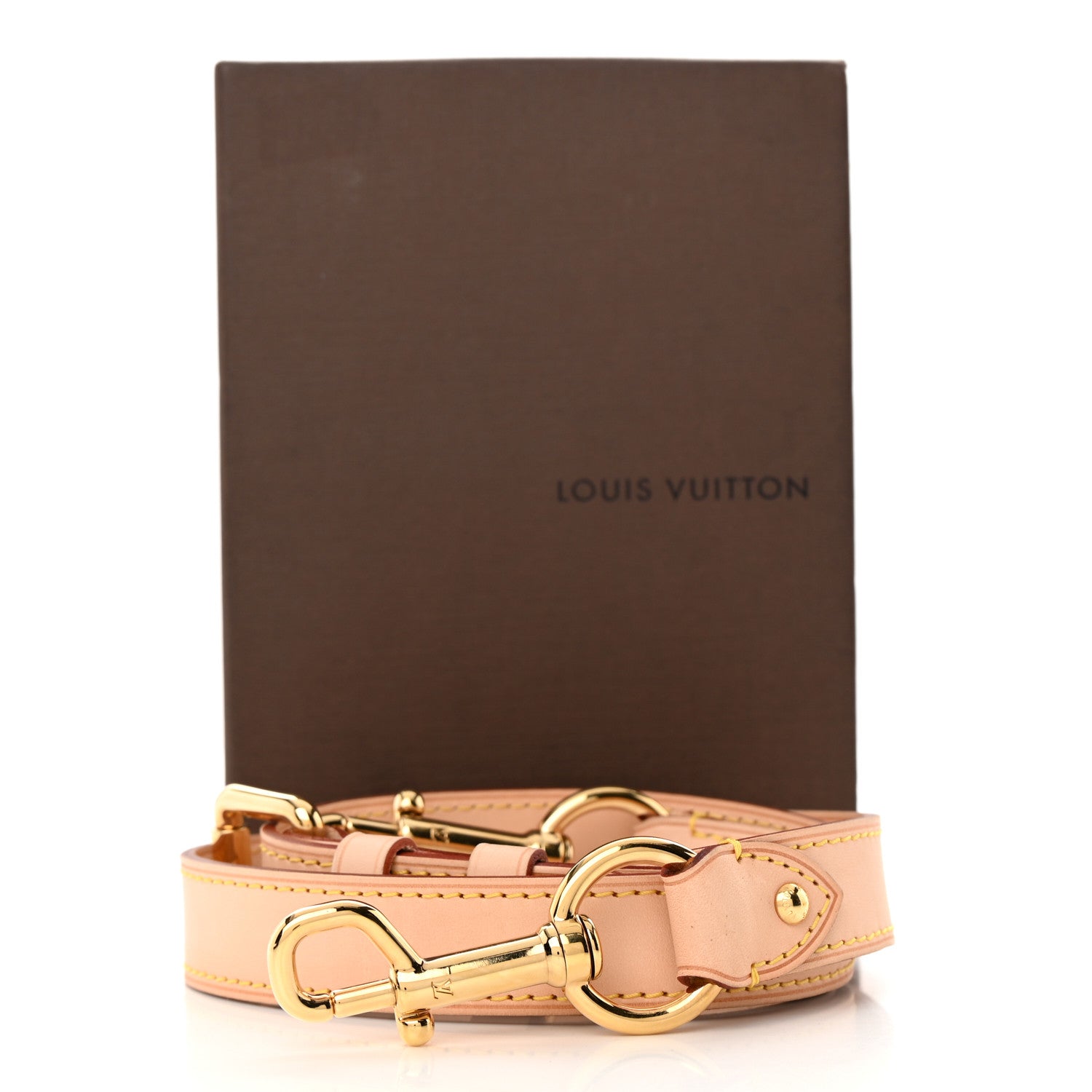 Louis Vuitton Vachetta 25mm Adjustable Shoulder Strap VVN 7 of 7