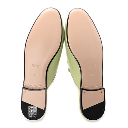 Gucci Malaga Kid Womens Princetown Slippers 40 Pistachio Green 5 of 15