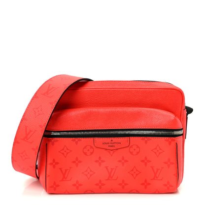 Louis Vuitton Taigarama Outdoor Messenger Red 1 of 9
