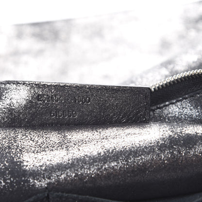 Balenciaga Metallic Calfskin Milkyway Ligne Papier Messenger Black 6 of 11