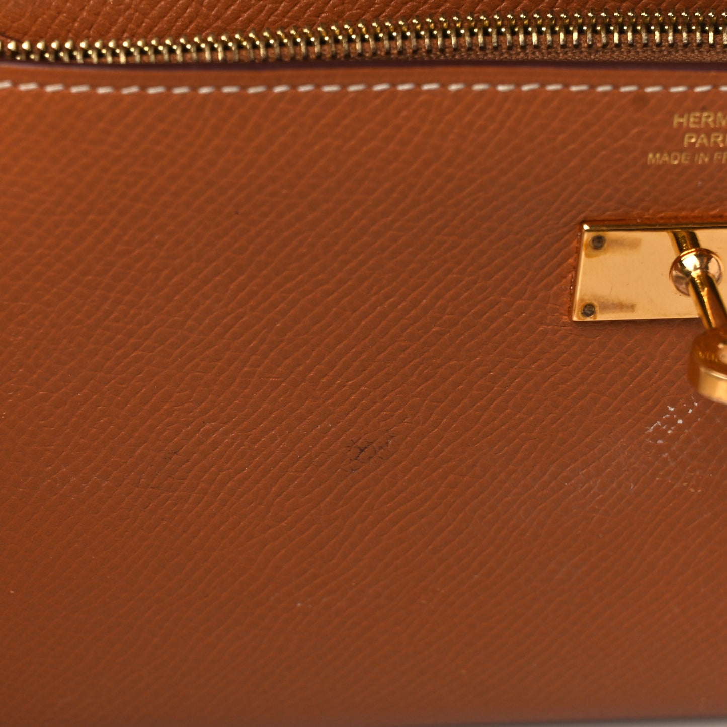 Epsom Kelly Longue Wallet Gold