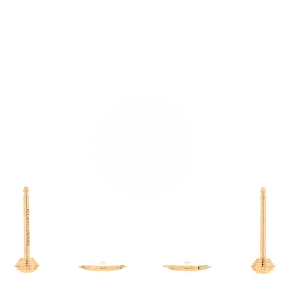 Cartier 18K Yellow Gold Diamond XS D'Amour Earrings 3 of 4