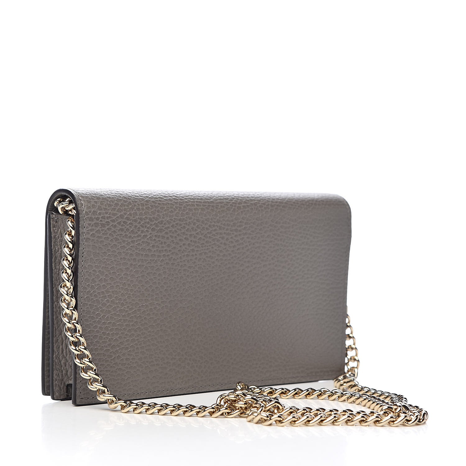 Gucci Dollar Calfskin Medium Betty Chain Wallet Loess 3 of 11