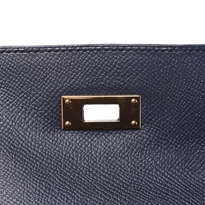 Hermes Epsom Kelly Sellier 28 Bleu Indigo 26 of 42
