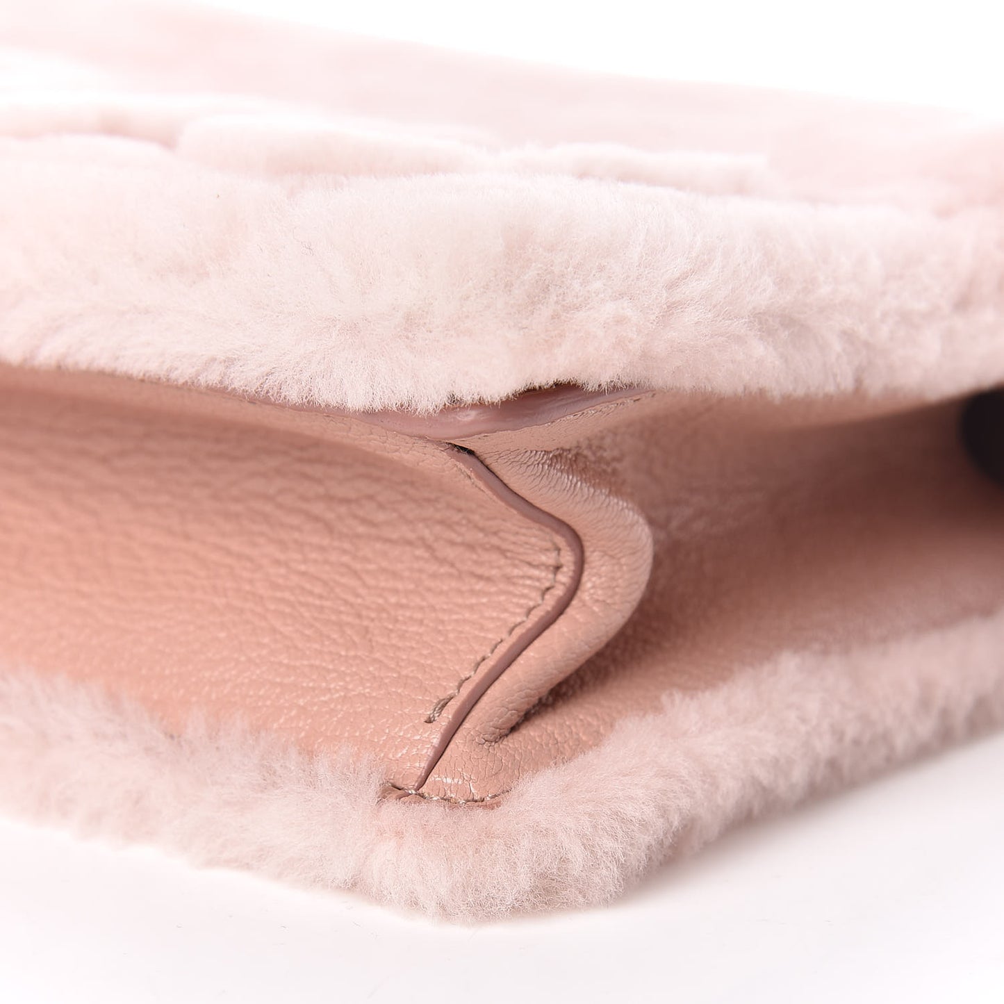 Shearling Goatskin Shoulder Bag