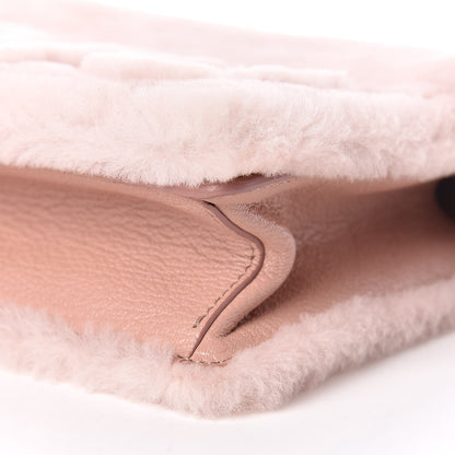 Miu Miu Shearling Goatskin Shoulder Bag 7 of 11