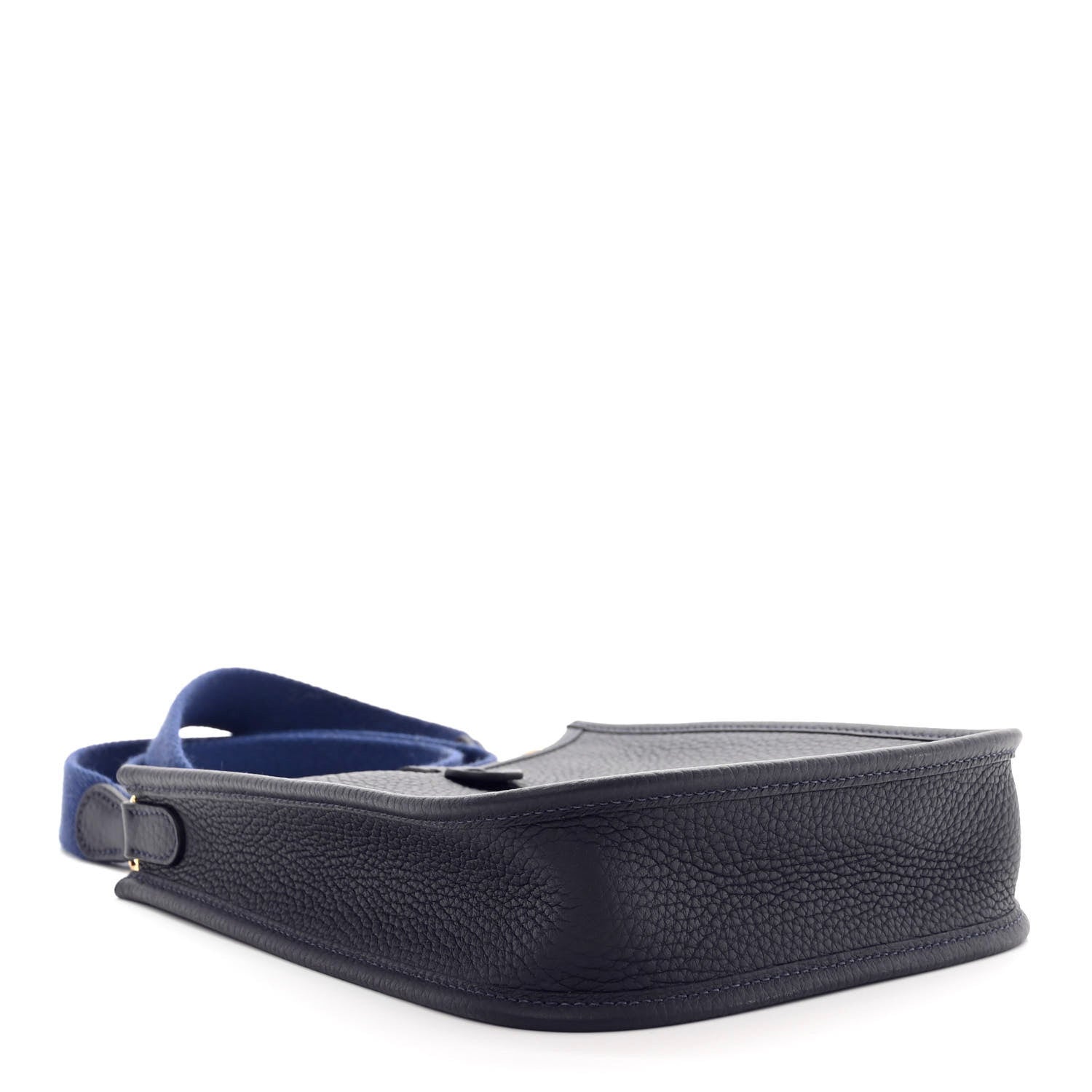 Hermes Taurillon Clemence Evelyne TPM Caban Bleu Saphir 4 of 11