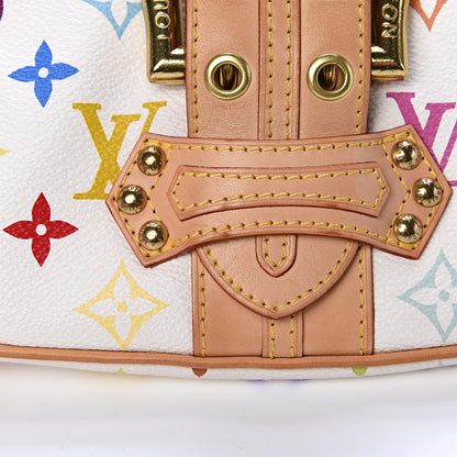 Louis Vuitton Monogram Multicolor Leonor White 10 of 10