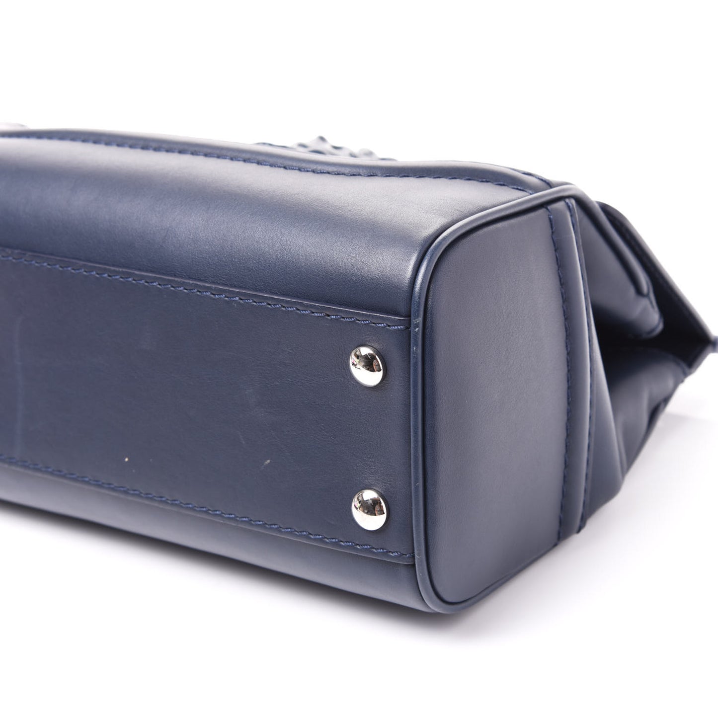 Vitello Medium Palazzo Empire Bag Deep Blue
