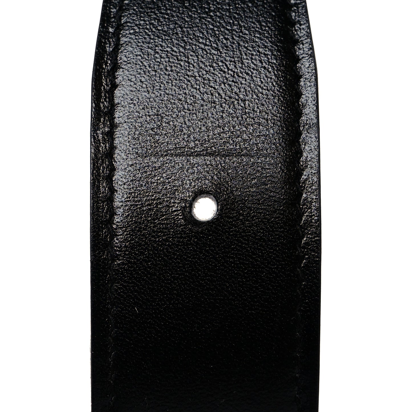 Box Togo 32mm Guilloche H Belt 85 Black Gold