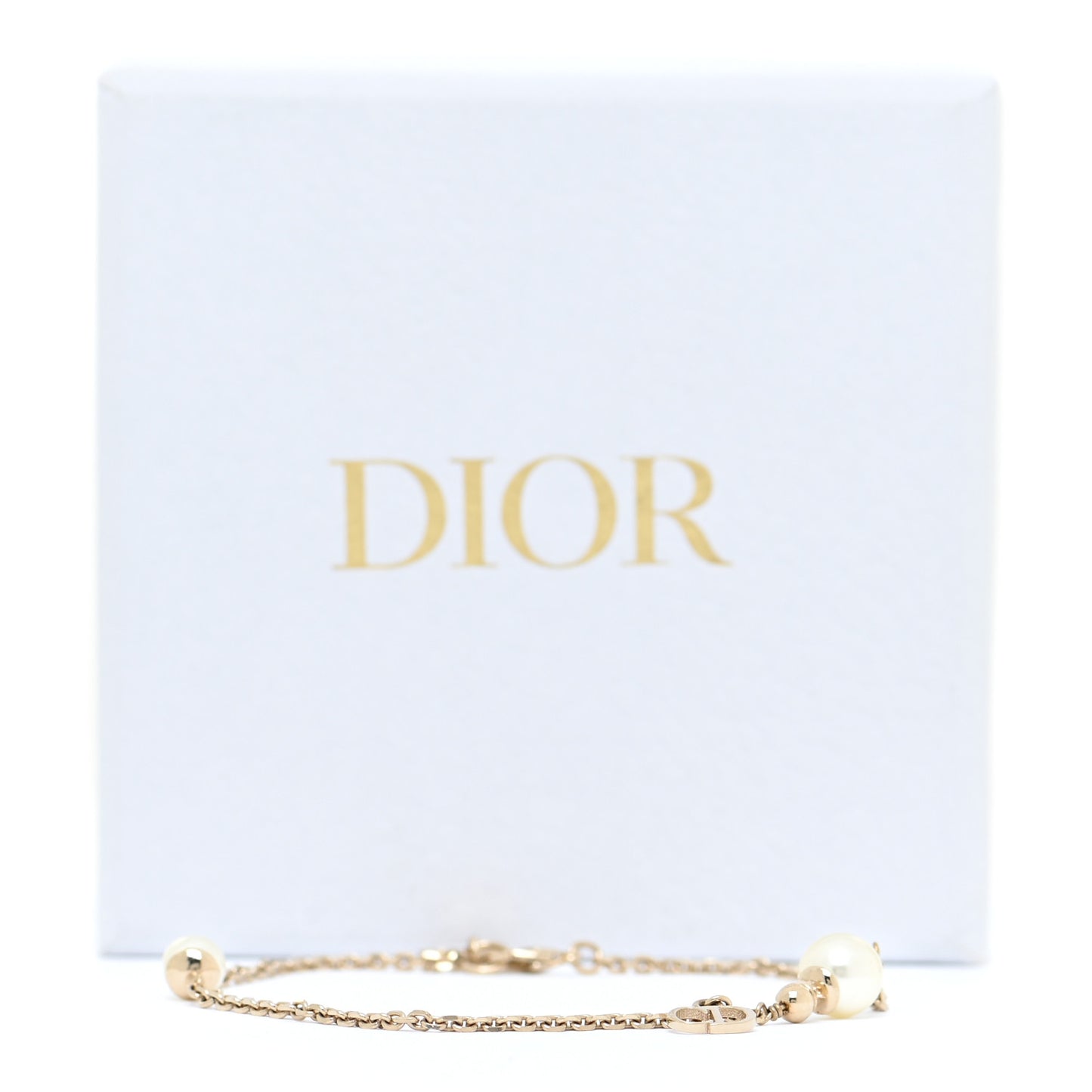 Pearl CD Bracelet Gold