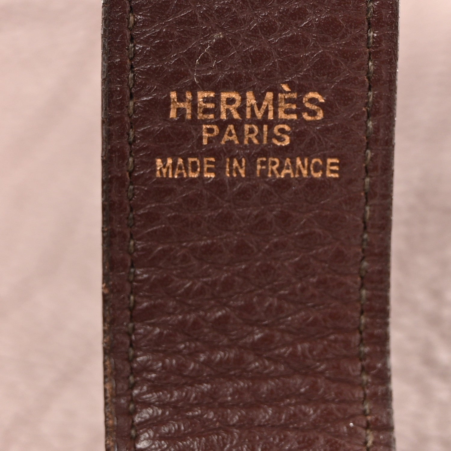 Hermes Togo Rodeo Shoulder Bag Chocolate 10 of 17