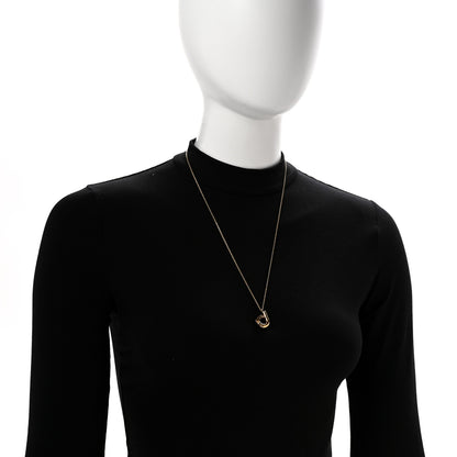 Louis Vuitton LV And Me Letter D Necklace Gold 2 of 8