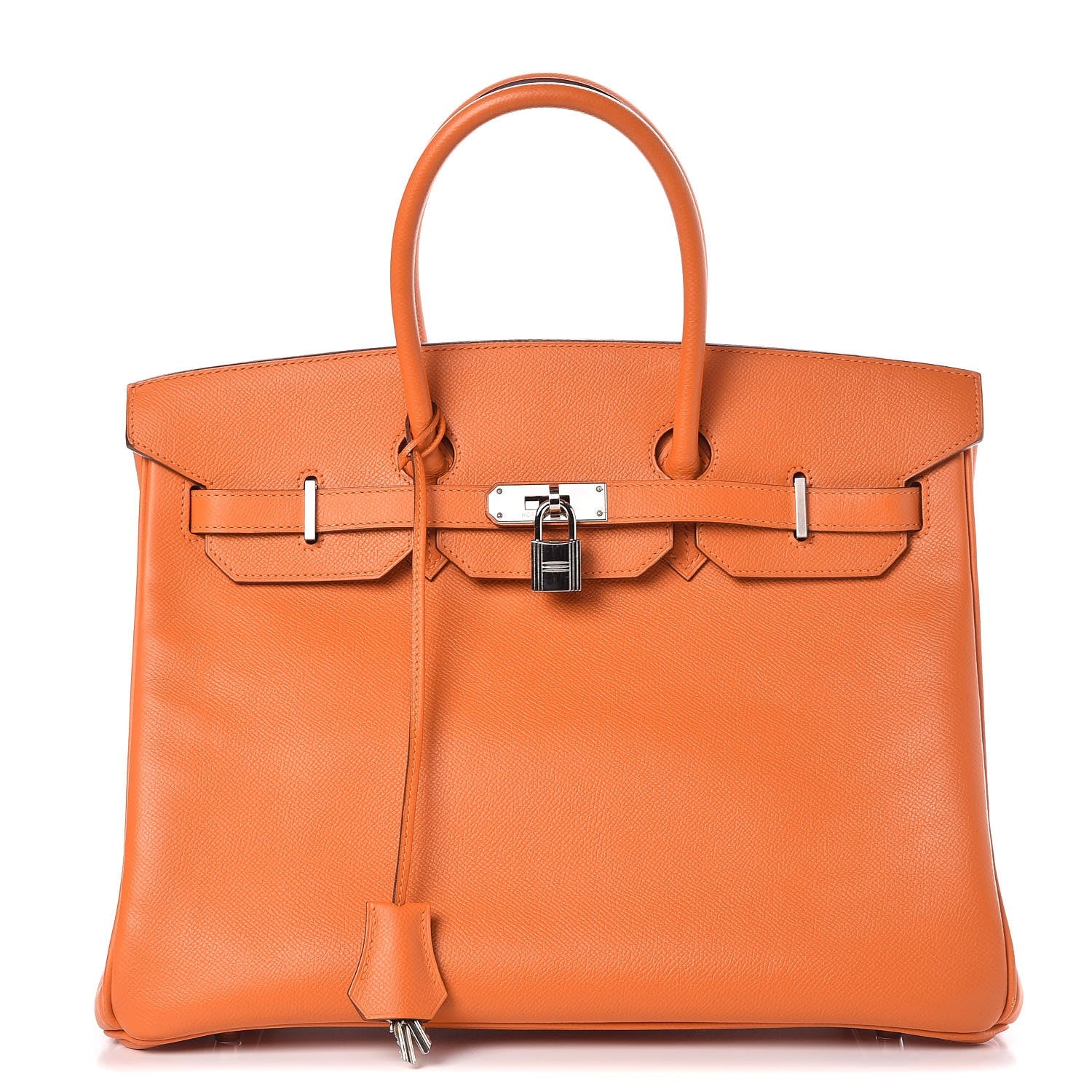 Hermes Epsom Birkin 35 Orange 1 of 41