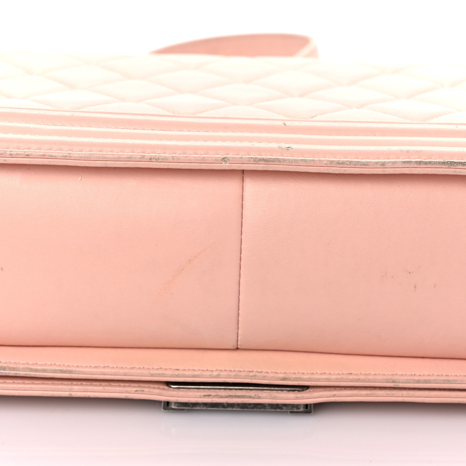 Chanel Calfskin Quilted New Medium Boy Flap Light Pink 16 of 29