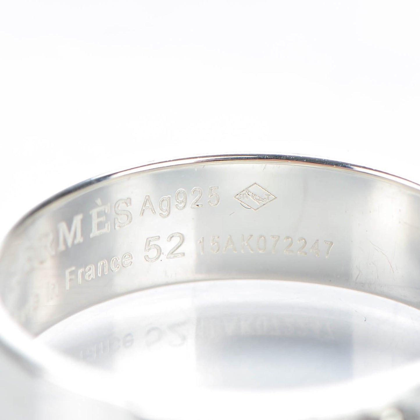 Sterling Silver Collier De Chien Ring PM 52 6