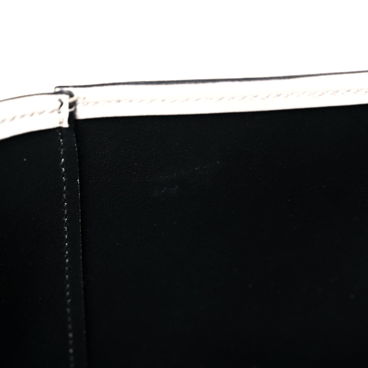 Prada City Calf Front Pocket Large Shopping Tote White Black 16 of 22