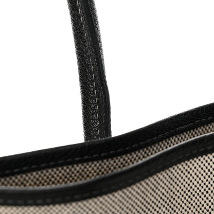 Hermes Toile Buffle Skipper Garden Party 36 MM Tote Black 16 of 16