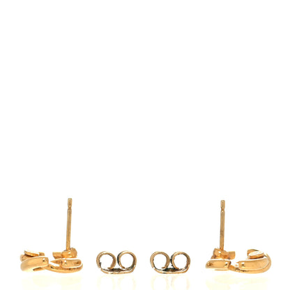 Chanel Metal CC Earrings Gold 3 of 5