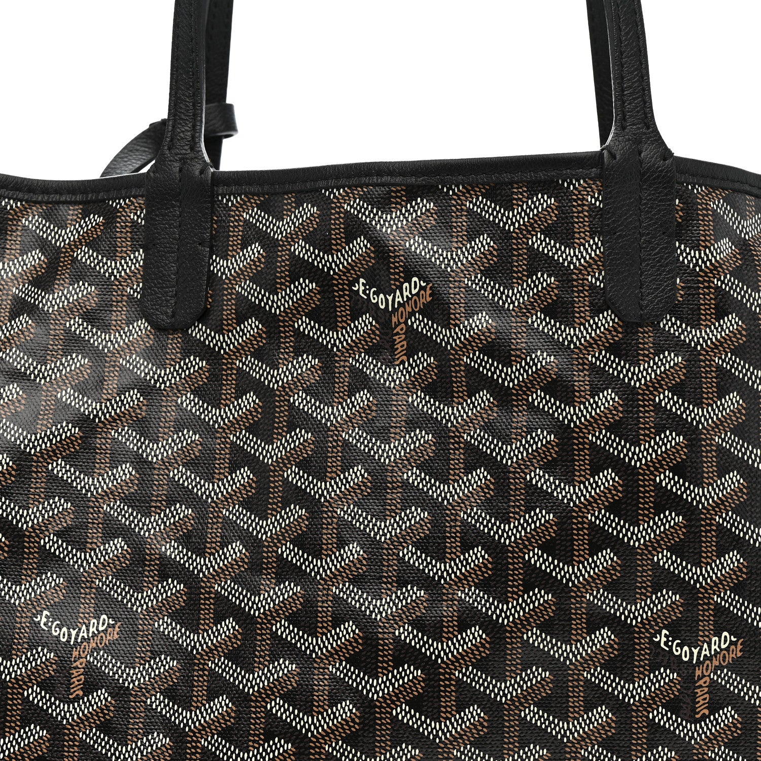 Goyard Goyardine Saint Louis PM Black 9 of 11