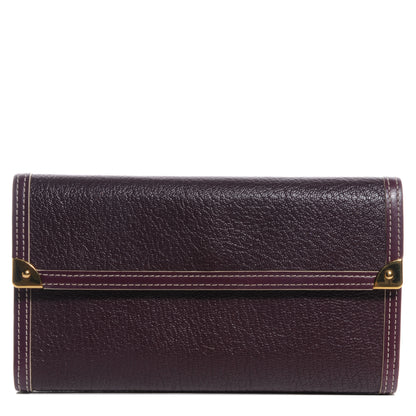 Louis Vuitton Suhali Porte Tresor International Wallet Prune 1 of 7