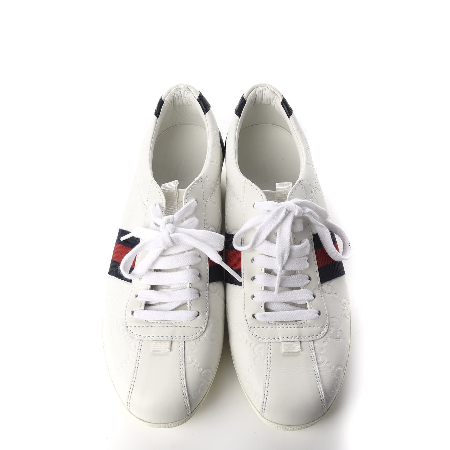 Guccissima Web Sneakers 38 White